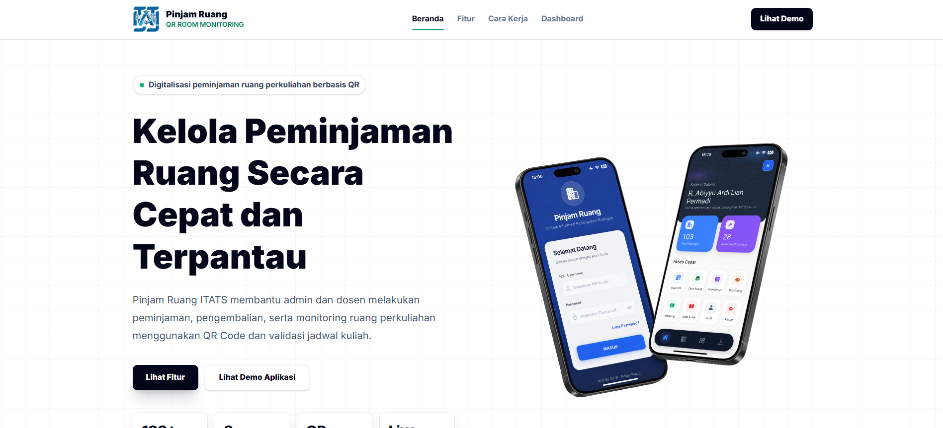 Pinjam Ruang Android Application